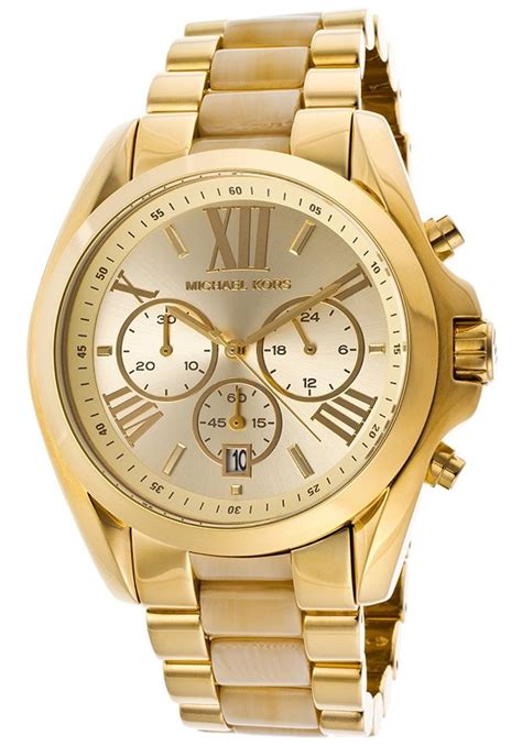 reloj de mujer michael kors dorado|michael kors black watch ladies.